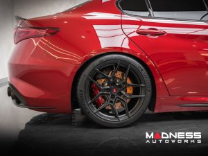Alfa Romeo Giulia Custom Wheels - EVO-4R by Vossen - Satin Black